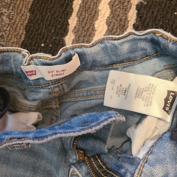 Boys 4T Brand Name Jean Lot (Mexx, Silver Jeans, Levi) - Picture 7 of 9